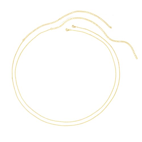 XFSRG Elegante Körperkette Gold Dünne Bauchkette Für Frauen Perfekt Für Strand Und Party (Gold) von XFSRG