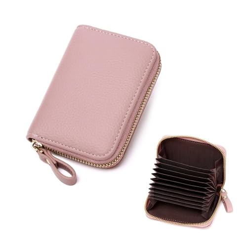 XFSRG Geldbeutel Damen Kartenetui Geldbörse Damen klein und im Kurzformat Kartenhalter in sehr Schönen Farben Card Holder mit Vielen Fächern für Damen Noch Nie so Einfach ihre Sachen Schwarz von XFSRG