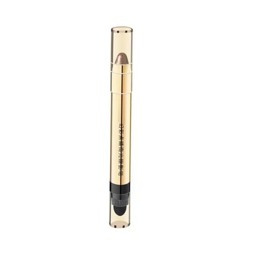 XFSRG Lidschatten Stift Doppelseitiger Lidschatten Stick Eyeshadow Stick Heller Lidschattenstift 6 Colors Glänzend Shimmer Eyeshadow Stylo Stift mit Cremiger Textur(04) von XFSRG