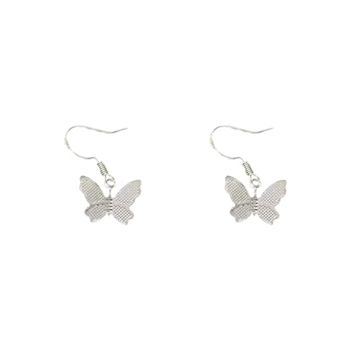 XFSRG Ohrstecker für Damen mit glänzendem kubischen Zirkonia und Kristall Design als eleganter Schmuck für besondere Anlässe oder als Geschenk in Verarbeitung (Schmetterling) von XFSRG