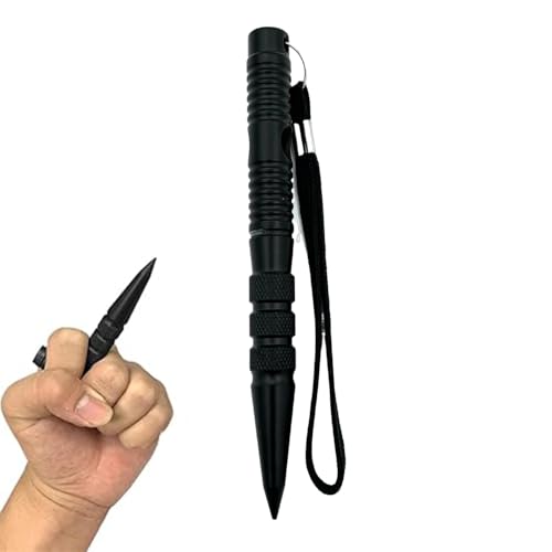 XFSRG Selbstverteidigung Schlüsselanhänger Schwarz Robustes Tactical Design für Damen und Herren Ideal für Sicherheit und Schutz im Alltag von XFSRG