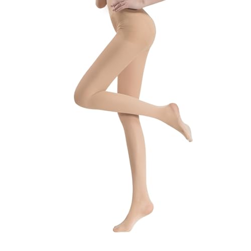 XFSRG Strumpfhosen Damen Figurformend Strapsstrümpfe Overknee Strümpfe Bauchweg Blickdicht Thigh Highs Nylonstrümpfe Hochelastisch Stützstrumpfhose Kompressionstrumpfhose für Alltag Büro von XFSRG