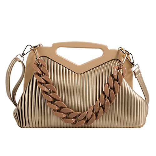XFZJCHAP Handtasche Frauen umgedrehtes Dreieck Griff Leder Handbeutel Crossbody Taschen Frauen Einkaufstasche Lady Satchel XFZJCHAP Handtasche Frauen umgedrehtes Dreieck Griff Leder Handbeutel Crossbody Taschen Frauen Einkaufstasche Lady Satchel von XFZJCHAP