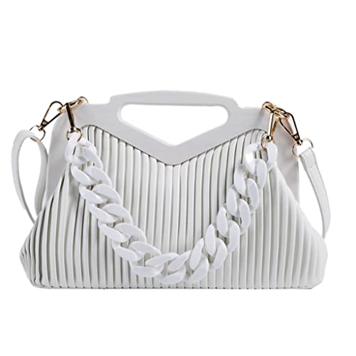 XFZJCHAP Handtasche Frauen umgedrehtes Dreieck Griff Leder Handbeutel Crossbody Taschen Frauen Einkaufstasche Lady Satchel XFZJCHAP Handtasche Frauen umgedrehtes Dreieck Griff Leder Handbeutel Crossbody Taschen Frauen Einkaufstasche Lady Satchel von XFZJCHAP