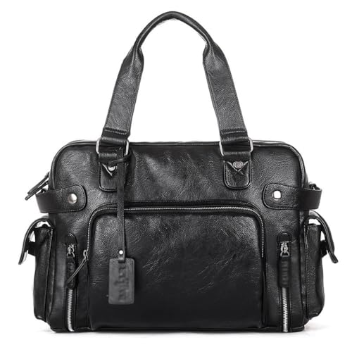 XFZJCHAP Herren Handtasche Winter Herren Crossbody Body Business Computertasche PU Lederumhängende Tasche XFZJCHAP Herren Handtasche Winter Herren Crossbody Body Business Computertasche PU Lederumhängende Tasche von XFZJCHAP