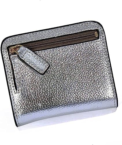 XFZJCHAP Kartenbrieftaschen Mode Split Leder Lady Wallet Mini Wallet Lady kleine Lederbrieftasche mit Münzentasche (Farbe: Schwarz) von XFZJCHAP