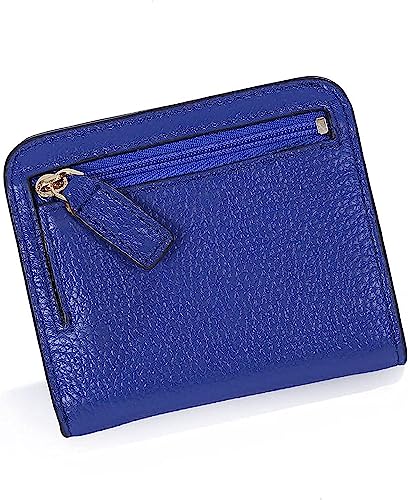 XFZJCHAP Kartenbrieftaschen Mode Split Leder Lady Wallet Mini Wallet Lady kleine Lederbrieftasche mit Münzentasche (Farbe: Schwarz) von XFZJCHAP