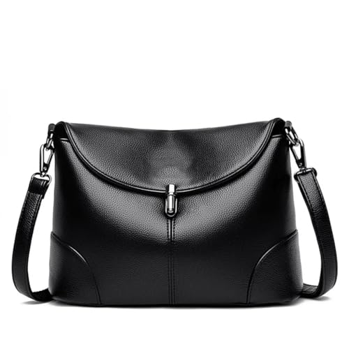 XFZJCHAP Lady Bags Women Messenger Bags hohe Kapazität Frauen Leder Crossbody Umhängetasche Handtasche Tasche Tasche Satchel von XFZJCHAP