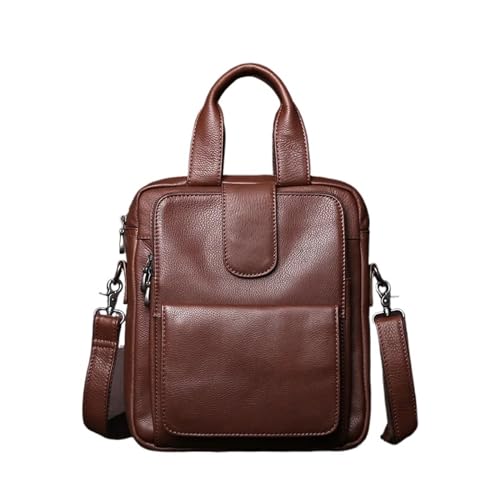 XFZJCHAP Leder -Herrenhandtasche Kowide vertikaler Aktentasche Retro Herren Schulter -Messengerbeutel XFZJCHAP Leder -Herrenhandtasche Kowide vertikaler Aktentasche Retro Herren Schulter -Messengerbeutel von XFZJCHAP