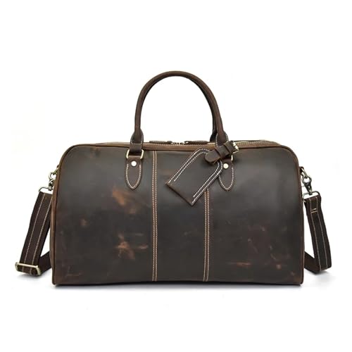 XFZJCHAP Leder mit reisender Laptop Handtaschen Unisex Kuh Haut Gepäck Reisetasche für Männer XFZJCHAP Leder mit reisender Laptop Handtaschen Unisex Kuh Haut Gepäck Reisetasche für Männer von XFZJCHAP