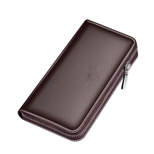XFZJCHAP MS Wallets Ms Geldbeutel Clutch Ms Geldbörse -Geldbörsen -Leder Luxus (Farbe: Schwarz) von XFZJCHAP