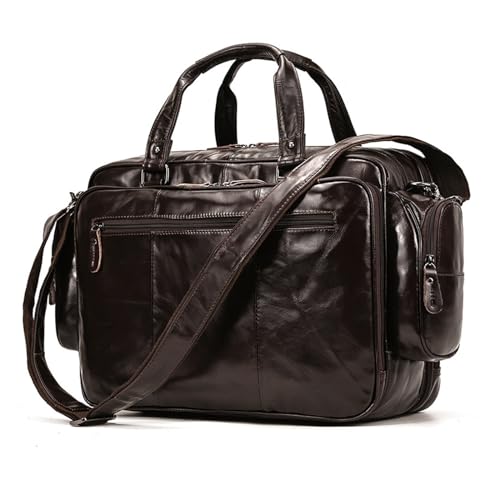 XFZJCHAP Männer Aktentasche großer Kapazität Übergroße Computertasche Leder Handtasche Cowide Mehrzweck-Reisetasche XFZJCHAP Männer Aktentasche großer Kapazität Übergroße Computertasche Leder Handtasche Cowide Mehrzweck-Reisetasche von XFZJCHAP