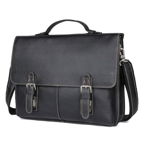 XFZJCHAP Vintage Casual Leder Aktentasche Geschäftstasche Handtasche Umhängetasche Computertasche XFZJCHAP Vintage Casual Leder Aktentasche Geschäftstasche Handtasche Umhängetasche Computertasche von XFZJCHAP