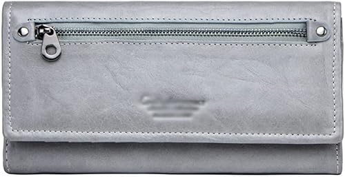 XFZJCHAP WOM Wallets mit Münztasche Lange Geldbörsen Reißverschluss Brieftaschen mit Kartenhaltern Femal -Geldbörse (Farbe: A, Größe: 19 * 10 cm) von XFZJCHAP