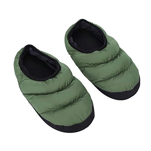 XGOPTS Daunenpantoffeln Winter Winterhausschuhe Warm Weich Hausschuhe Verdickt Rutschfest Flacheschuhe Gefüttert Plüsch Pantoffeln Damen Mädchen Slippers Kuschelig Atmungsaktiv Baumwollschuhe Outdoor von XGOPTS