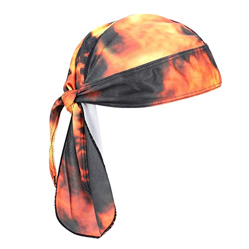 XGOPTS Kopftuch Unisex Bandana Cap UV Schutz Turban Atmungsaktiv Leicht Kappe Damen Herren Piratenhut Schnelltrockned Sommercap Pirat Verstellbar Kopftücher Schweißschutz Unterhelm Radfahren von XGOPTS