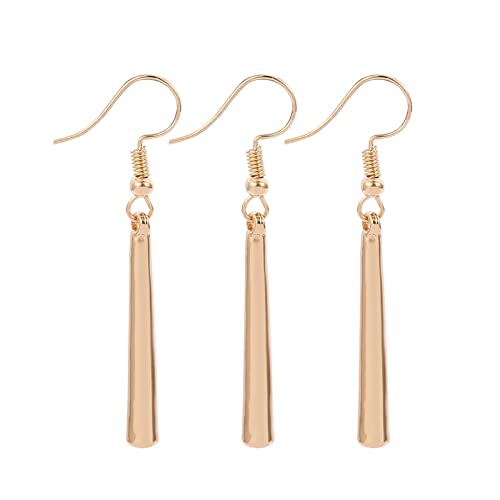 XHBTS One Piece Ohrringe - Gold Anime Cosplay Ohrringe für Anime Lovers 3 Set mit Minituch und Box (Hook Earrings) von XHBTS