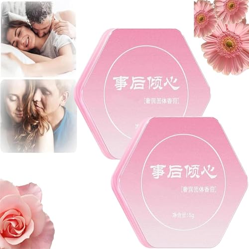 Fester Parfümbalsam, tragbarer Taschenduftbalsam, feuchtigkeitsspendendes festes Parfüm, lang anhaltendes Parfüm für Männer und Frauen von XHCOHWWU