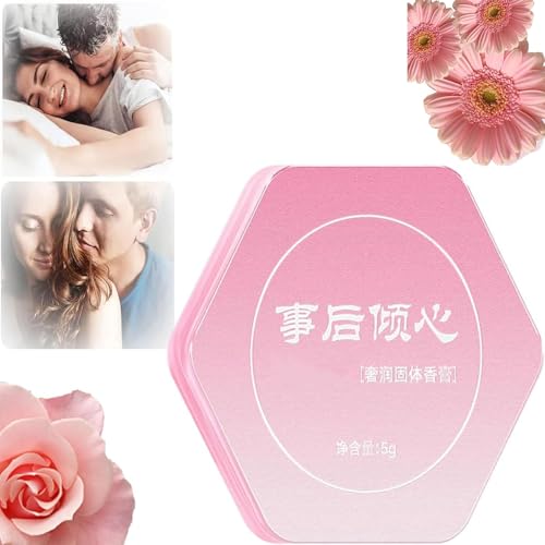 Fester Parfümbalsam, tragbarer Taschenduftbalsam, feuchtigkeitsspendendes festes Parfüm, lang anhaltendes Parfüm für Männer und Frauen von XHCOHWWU