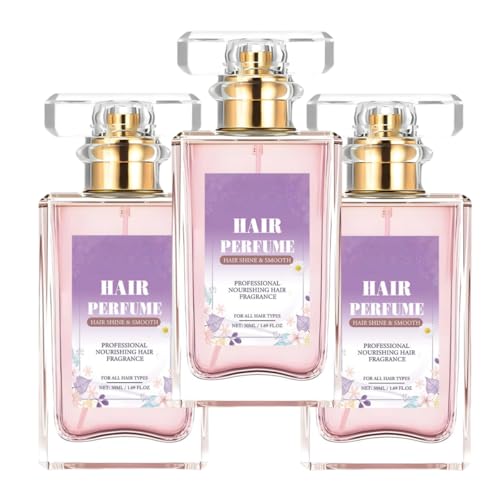 Haarparfüm, Haarparfüm für Damen, lang anhaltendes Haarparfüm für Damen, Haarparfüm für Damen mit ätherischen Ölen, bezaubernder und lang anhaltender süßer Duft von XHCOHWWU