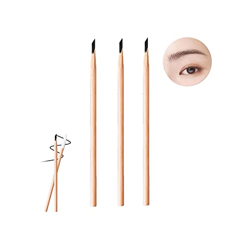 Waterproof Wooden Eyebrow Pencil - Wooden Eyebrow Pencil, Waterproof Wood Eyebrow Pencil for Women,Easy to Apply Wooden Waterproof Non-smudge Eyebrow Pencil,Natural Durable Easy to Draw Gentle Lines von XHSYTC