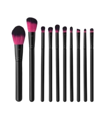 Make Up Pinsel Make-up-Pinsel-Set Schwarz 10-teiliges Pinselset For Concealer, Lidschatten Und Andere Make-up-Pinsel Pinselset Makeup von XHZMDWOU