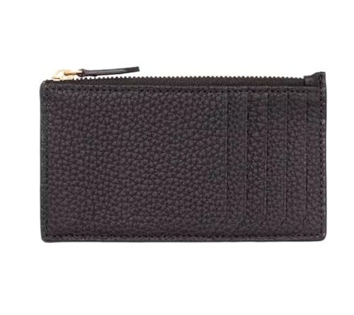 XHZMDWOU Geldbörse Stabile Schlank Geldbörse Für Damen, Japanischer Stil, Mit Mehreren Kartenfächern, Kurzes Leder, Damen-Geldbörsen, 1 Stück Kompakt Portemonnaie(Black) von XHZMDWOU