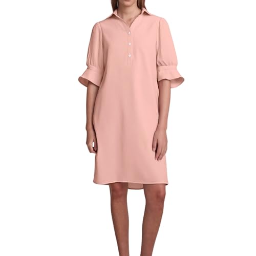 XIADUOBAAN Sommerkleid Damen Kurz Blusenkleid Damen Elegant Festlich Kleider Halbarm Oversize Kleid mit Knopfleiste Business Hemdkleid Luftige Sommerkleider Leichte Gerader Schnitt Damenkleider XIADUOBAAN Sommerkleid Damen Kurz Blusenkleid Damen Elegant Festlich Kleider Halbarm Oversize Kleid mit Knopfleiste Business Hemdkleid Luftige Sommerkleider Leichte Gerader Schnitt Damenkleider von XIADUOBAAN