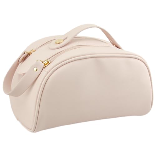 XIAHIOPT Make-up-Tasche, Reise-Kosmetiktasche, großes Fassungsvermögen, wasserdicht, Kulturbeutel, PU-Leder, Make-up-Organizer-Tasche, rose XIAHIOPT Make-up-Tasche, Reise-Kosmetiktasche, großes Fassungsvermögen, wasserdicht, Kulturbeutel, PU-Leder, Make-up-Organizer-Tasche, rose von XIAHIOPT