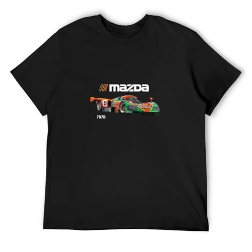 Hartwell 787B Group C IMSA GTP Rotary Engine Race Car Men Cotton T-Shirt Short Sleeve Black Clothes Tees L Hartwell 787B Group C IMSA GTP Rotary Engine Race Car Men Cotton T-Shirt Short Sleeve Black Clothes Tees L von XIANGSHE