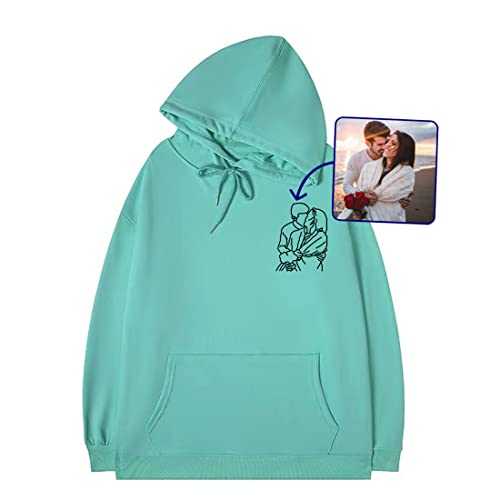 XIAO.Z Foto Skizze Pullover Personalisierte Bild Hoodie Eine Vielzahl von Farben Sweatshirts Mode Paar Familie Kleidung Valentinstag Weihnachten Geburtstagsgeschenke XIAO.Z Foto Skizze Pullover Personalisierte Bild Hoodie Eine Vielzahl von Farben Sweatshirts Mode Paar Familie Kleidung Valentinstag Weihnachten Geburtstagsgeschenke von XIAO.Z