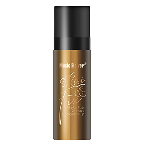80 ml No Makeup Control Fresh Spray Oil Makeup Mist Constant Water Spray Langlebige natürliche Creme Locken Creme Für Haar (A, One Size) von XIAOFEI