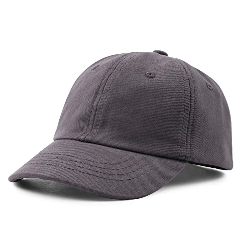 XIAOHAWANG Baby Baseball Cap Jungen Kinder Basecap Mädchen Atmungsaktiv Sommermütze UV Schutz Baseballkappe Klassische Sommer Cappy(Gris,54cm) von XIAOHAWANG