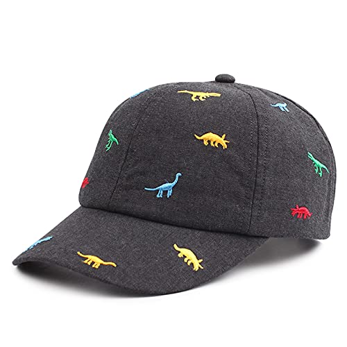 XIAOHAWANG Dinosaurier Cap Kinder Basecap 2-5Jahren Jungen Kappe UV Schutz Baseball Cap Sommer Schirmmütze (as3, Age, 2_Years, 5_Years, Gris) von XIAOHAWANG