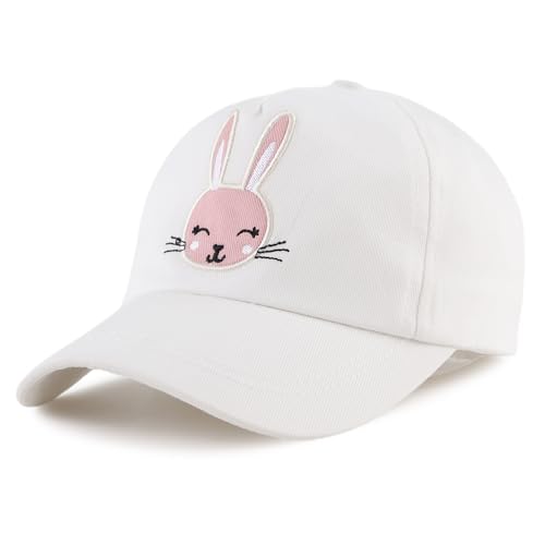 XIAOHAWANG Kinder Cap Mädchen Sommer Mütze Baseball Cap Jungen Schirmmütze UV Schutz Basecap Kinder Kappe Frühling,Sommer(Weiß,7-10 Jahren) von XIAOHAWANG