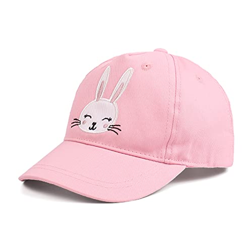 XIAOHAWANG Unisex Sommer Mütze Mädchen Sonnenschutz Baseball Cap Jungen Schirmmütze UV Schutz Basecap Kinder Kappe Frühling,Sommer (as3, Age, 2_Years, 6_Years, Rosa) von XIAOHAWANG