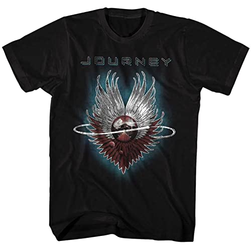 Journey Evolution Vintage Album Cover Herren Sport T Shirts Männer Damen Herren Weiß Rock Band Konzert Tour Merch, Farbe04, XL von XIAOLING