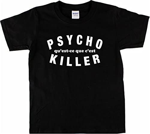 Psycho Killer T-Shirt für Herren und Damen, 100 % Baumwolle, Qu'est-ce que C'est Talking Heads, Farbe 03, S von XIAOLING