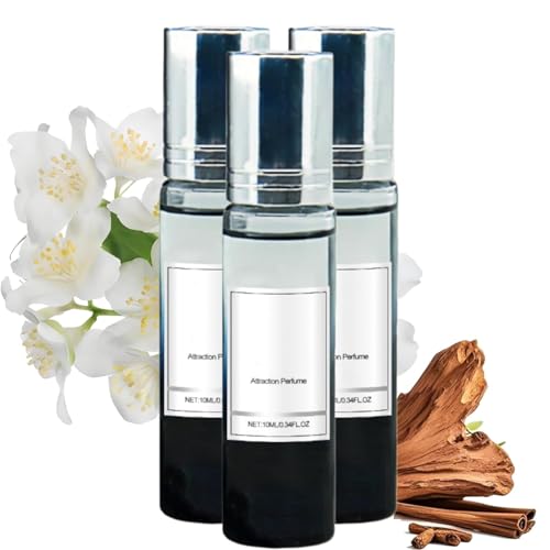 Alpha Pheromonparfüm Herren, Ecdf Pheromon Parfüm Original, Ecdf Alpha Parfüm Herren, Pheromonparfüm Roll-On Pheromone Parfum, Lang Anhaltender Duft, Men's Pheromone Cologne For Men Attract Women (3) von XIAOPINPI