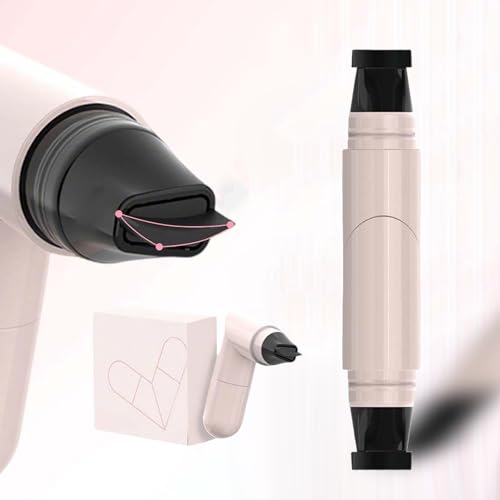 Eyeliner Stempel Double-Tip Eyeliner Stamp - Effortless Winged Eyeliner for Beginners - Black & Brown - 3ml (black) von XIAOPINPI