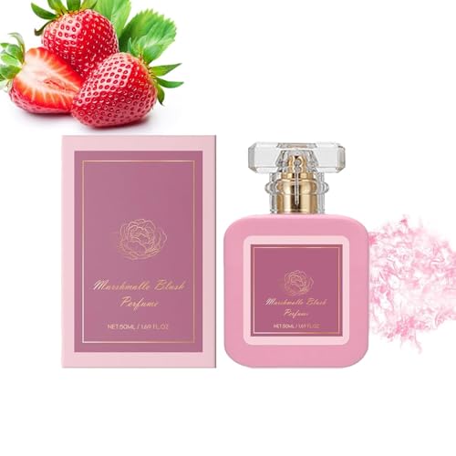 Pink Blush Perfume, Marshmallow Blush Parfüm, Romantic & Sweet Arabian Perfume Spray, Süßes Erdbeer-Vanille-Parfüm Für Vitalität, Eau De Parfum, Langanhaltender Duft, Warmer Und Weicher Ton (1Pc) Pink Blush Perfume, Marshmallow Blush Parfüm, Romantic & Sweet Arabian Perfume Spray, Süßes Erdbeer-Vanille-Parfüm Für Vitalität, Eau De Parfum, Langanhaltender Duft, Warmer Und Weicher Ton (1Pc) von XIAOPINPI