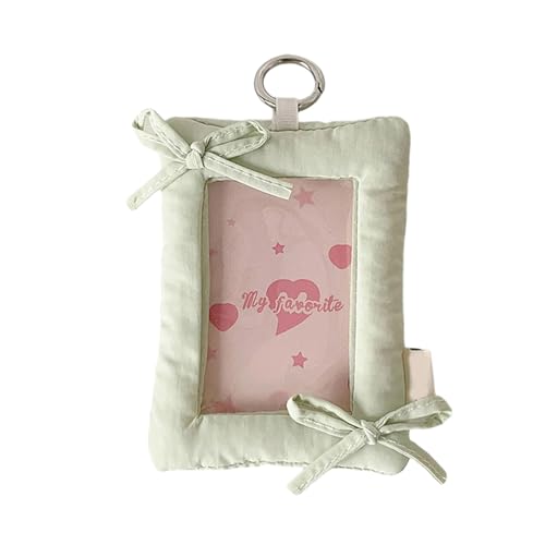 2. Sweet Bows Photo Card Keyring Badge Schutzhülle Anhänger Mit Schlüsselbund Für Frauen Und Studenten Verwenden Fotowardhalter Anhänger Keychain von XIAOQENAN