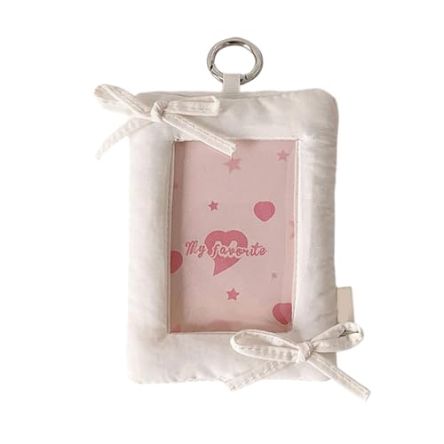 2. Sweet Bows Photo Card Keyring Badge Schutzhülle Anhänger Mit Schlüsselbund Für Frauen Und Studenten Verwenden Fotowardhalter Anhänger Keychain von XIAOQENAN