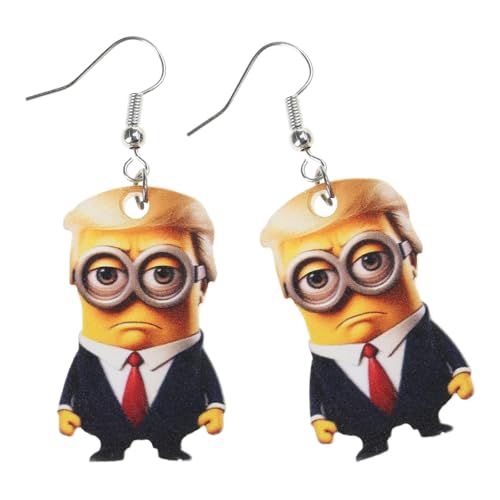 Cartoon Acryl Ohrringe Accessor von XIAOQENAN