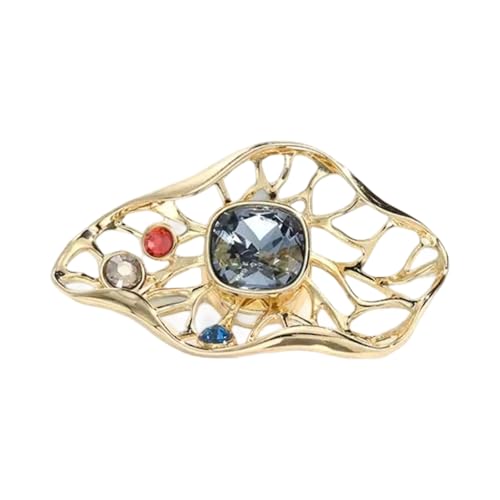 Dauerhafte Blattbrosche Sanfte Verschluss Technologie Leichtes Schmuckstück Stylish Badhe Pin Für Tägliche Styling Clasp Brosche von XIAOQENAN