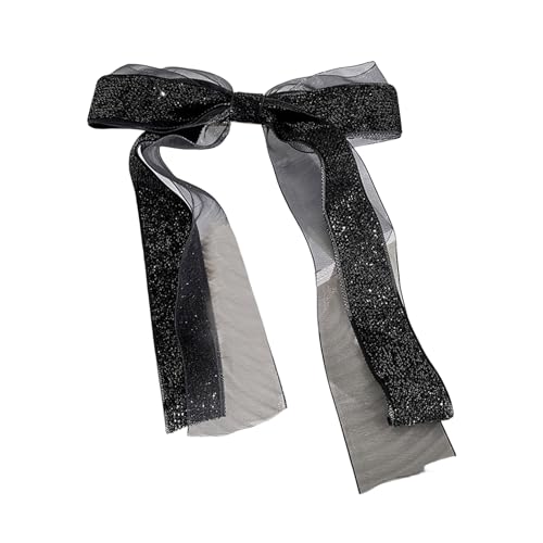 Elegante Bowknot Haarnadelhaarclip Haarband Mode Accessoire Bowknot Schmuck Stoff Textur Für Alltägliches Elegantes Haarzubehör Accessoire von XIAOQENAN