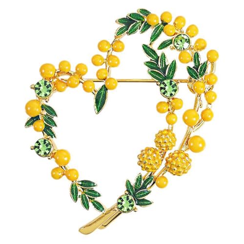 Elegante Obstblatt Brosche Pin Kreative Brosche Einzigartige Pins Rucksack Abzeichen Kleidung Schmuck Legierung Textur Für Mode Look Künstlerisch Elegante Obstblatt Brosche Pin Kreative Brosche Einzigartige Pins Rucksack Abzeichen Kleidung Schmuck Legierung Textur Für Mode Look Künstlerisch von XIAOQENAN