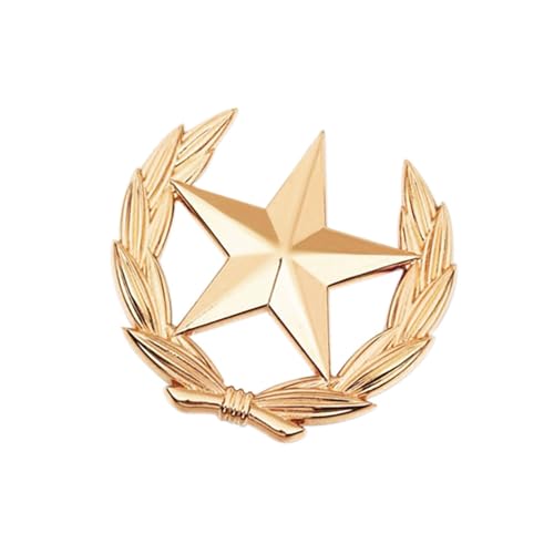 Elegantes Metallweizenohr Und Sternbrosch Symbolische Schmuckstück Weizensternbrosche Stecknadel Für Lässige Oder Formelle Verschleiß Legierungs Metallnadel Elegantes Metallweizenohr Und Sternbrosch Symbolische Schmuckstück Weizensternbrosche Stecknadel Für Lässige Oder Formelle Verschleiß Legierungs Metallnadel von XIAOQENAN
