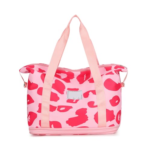 Erweiterung Der Tasche Für Frauen Die Fitness Über Nacht Wochenende Mit Nasser Trockenabteilung Fitness Reisegepäck Erweitertes Sport Fitnessstudio Training von XIAOQENAN