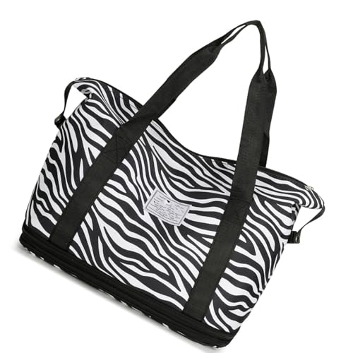 Erweiterung Der Tasche Für Frauen Die Fitness Über Nacht Wochenende Mit Nasser Trockenabteilung Fitness Reisegepäck Erweitertes Sport Fitnessstudio Training von XIAOQENAN